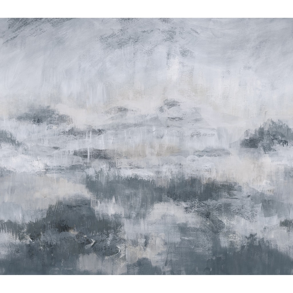 WallPops Scott Living Mirage Grey Self Adhesive Mural - N/A