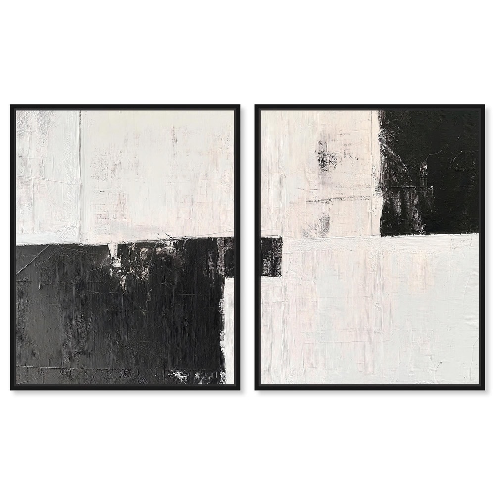 Shattered Symmetry II Canvas Set of 2 by Art Remedy