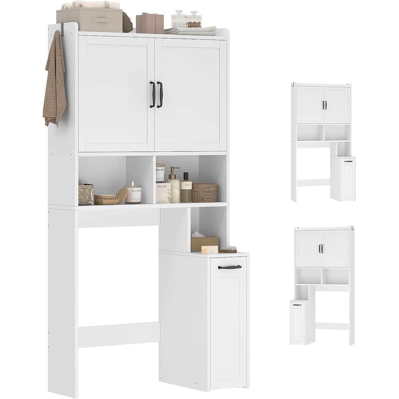 Over The Toilet Bathroom Storage Cabinet Toilet Storage Shelves