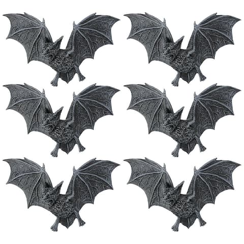 Design Toscano The Vampire Bats of Castle Barbarosa Wall Sculptures: Set of 6