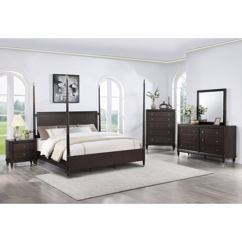 Niguel Brown 2-Drawer Nightstand