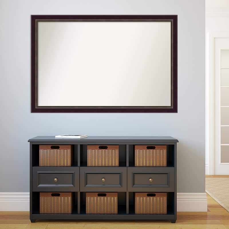 Oversized Wall Mirror Choose Your Custom Size - Signore Bronze Frame