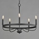 preview thumbnail 9 of 8, Maxim 14495 Frankie 5 Light 26" Wide Taper Candle Style Chandelier