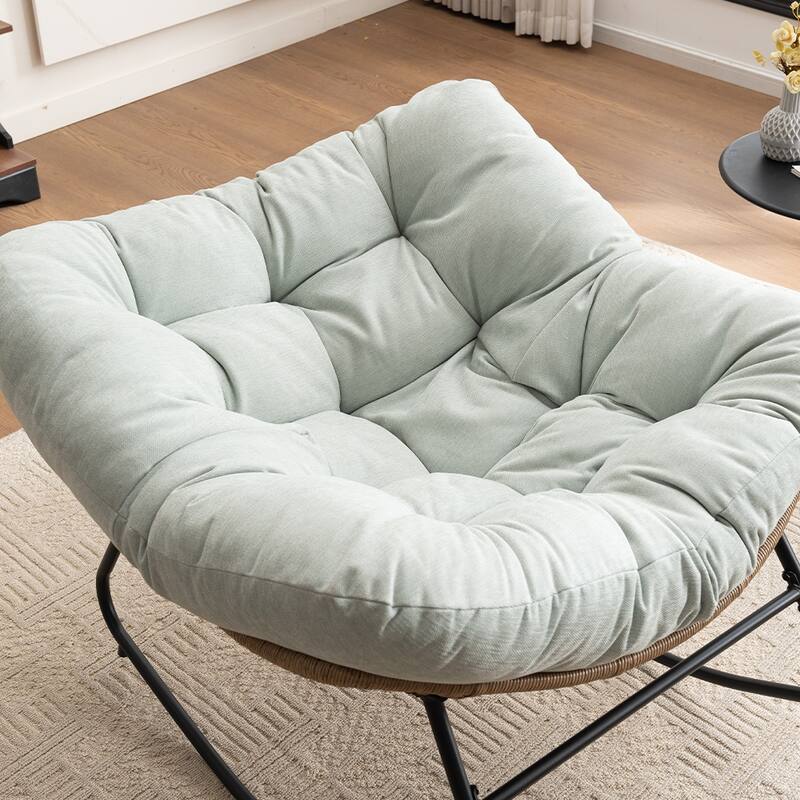 Upholstered Rocking Chair Accent Chair