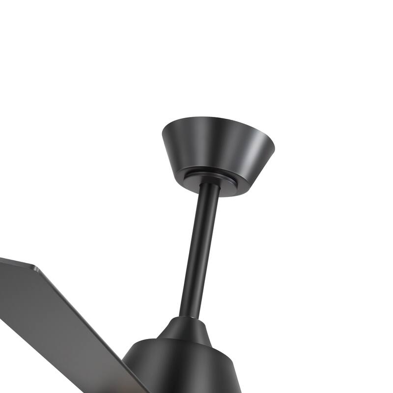 52 Inch 5-Blade BlackGold Ceiling Fan with Remote without Light