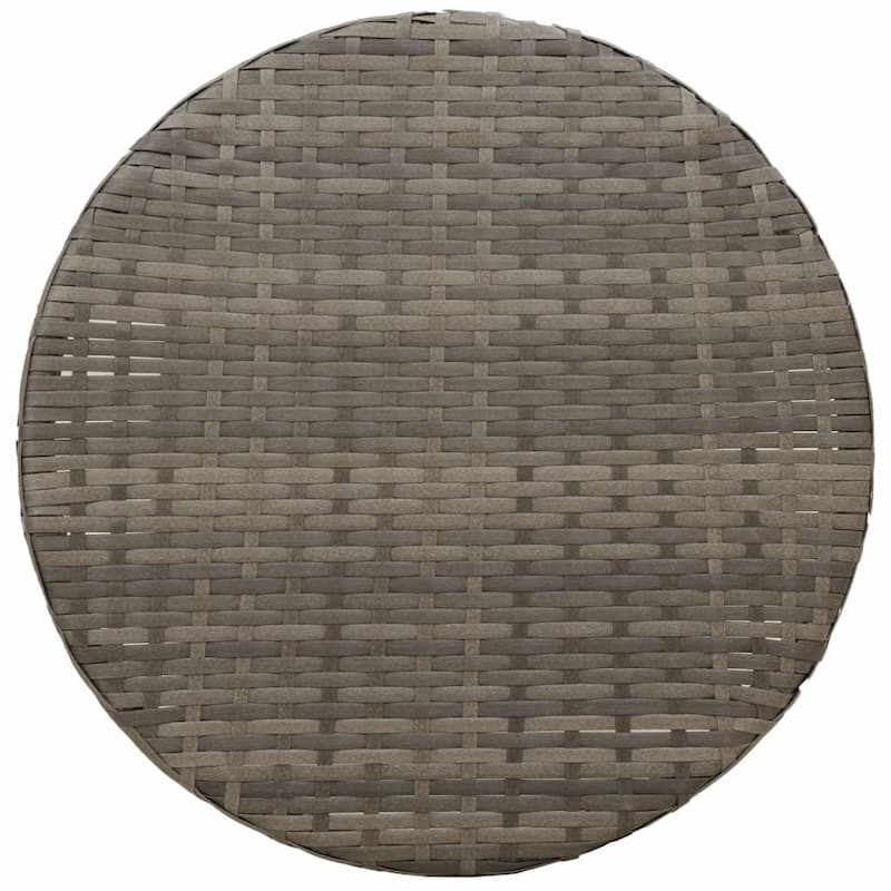 vidaXL Bistro Set Beige/Black/Brown/Grey - 23.2 x 22.0 x 36.2