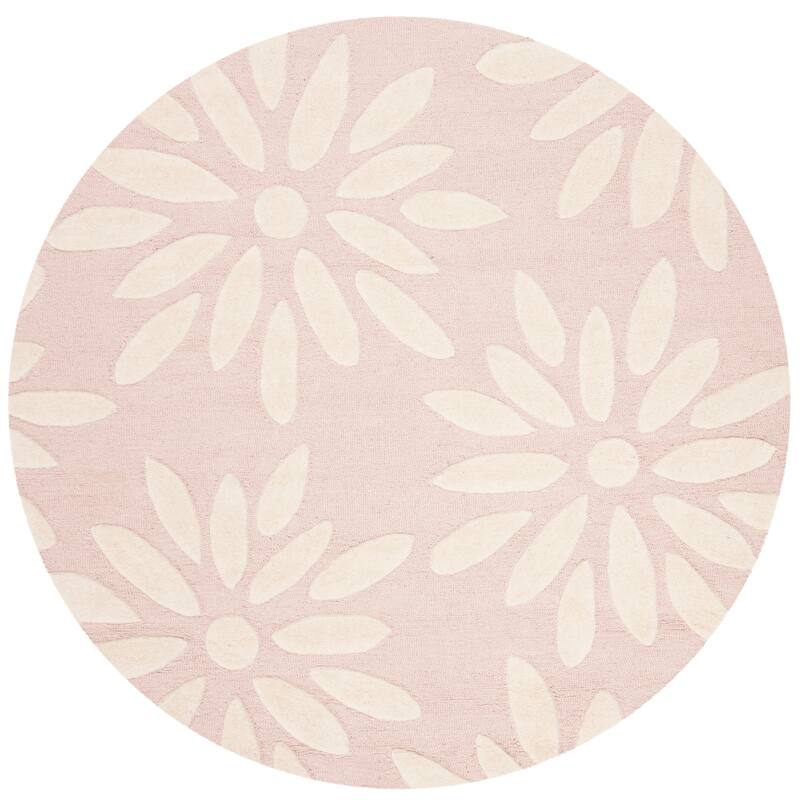 SAFAVIEH Handmade SAFAVIEH Kids Fleurette & Tween Wool Rug
