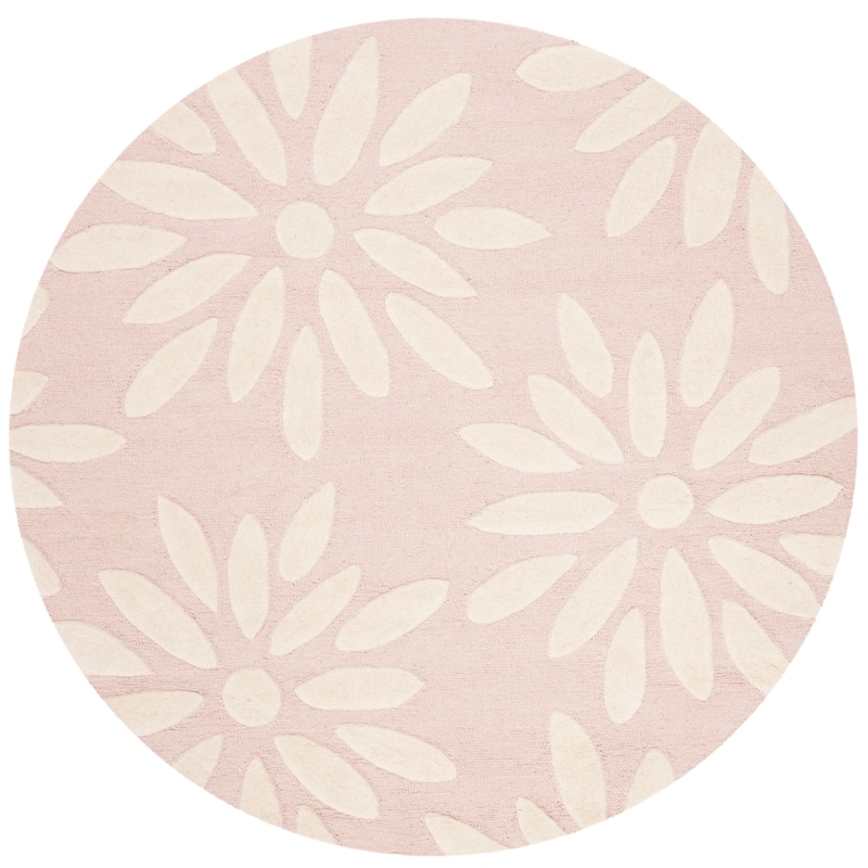 SAFAVIEH Handmade SAFAVIEH Kids Fleurette & Tween Wool Rug
