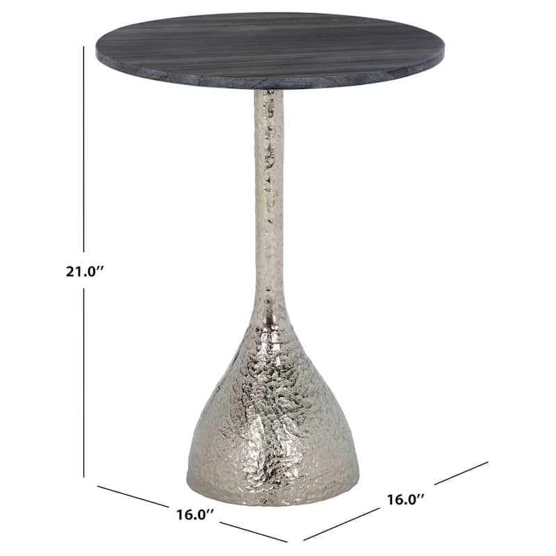 SAFAVIEH Home Avanni Side Table - 16"W x 16"D x 21"H