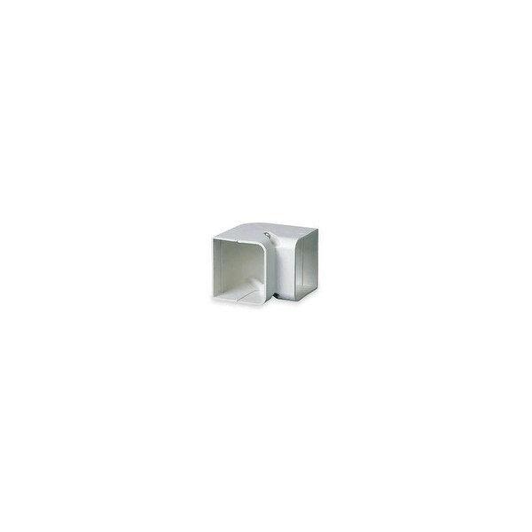 DiversiTech 230-EB4 4" SpeediChannel 90° Inside Elbow for Air Conditioning Line Set Cover System - Natural
