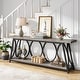 preview thumbnail 9 of 21, 70.9" Extra Long Accent Console Table Grey