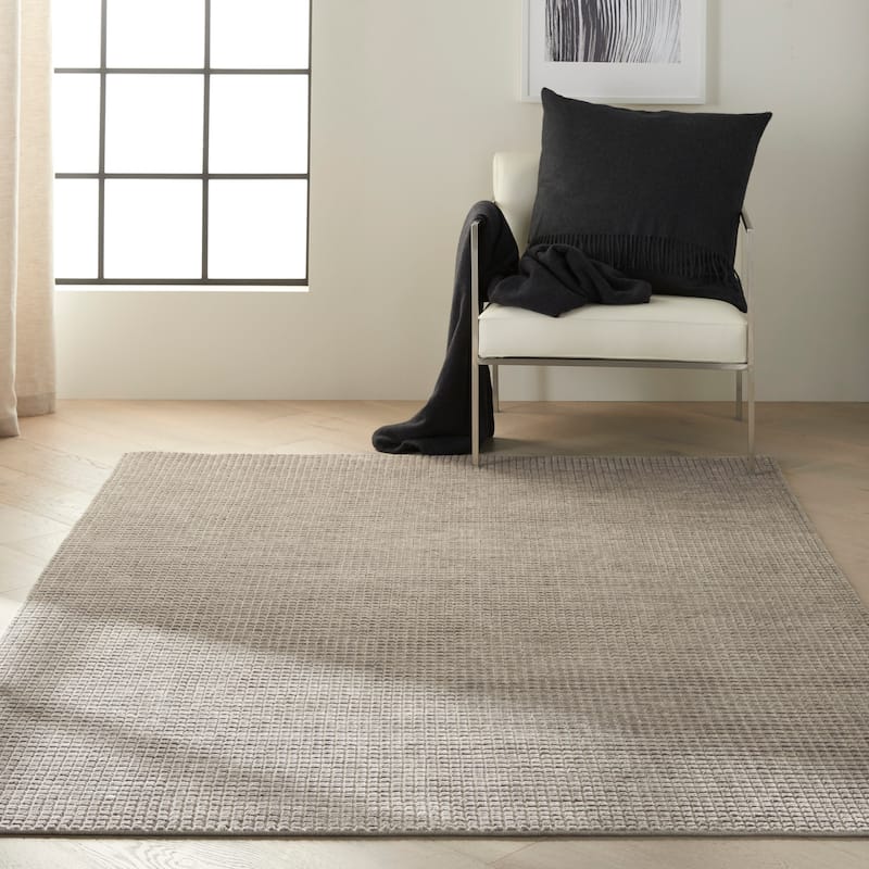 Calvin Klein Pretoria Area Rug - 5' 6" x 8' - Stone