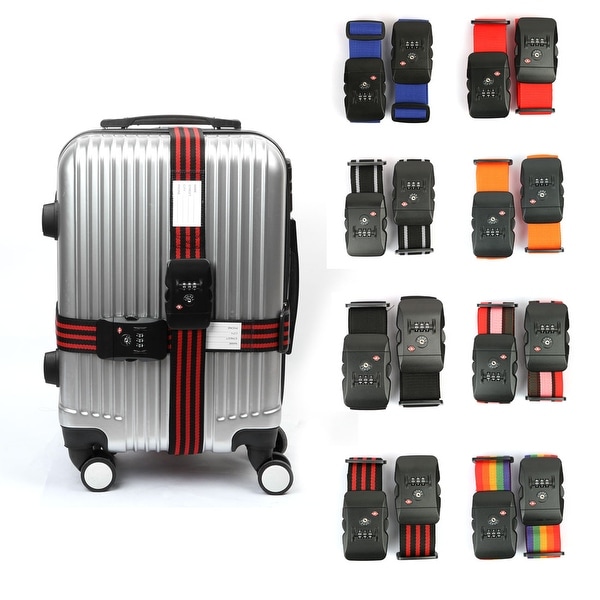 luggage strap tsa lock