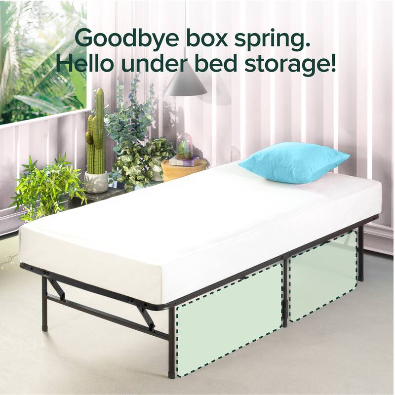 Priage by ZINUS 14 Inch SmartBase® Tool-Free Assembly Mattress Foundation