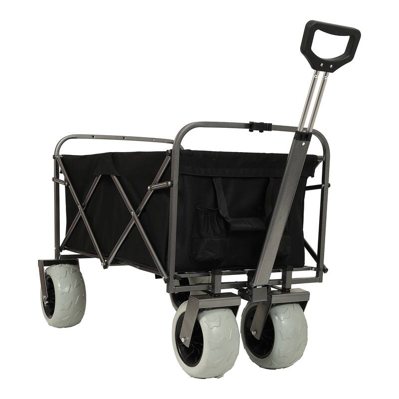 All Terrain Steel Frame Trolley with Pneumatic Tires