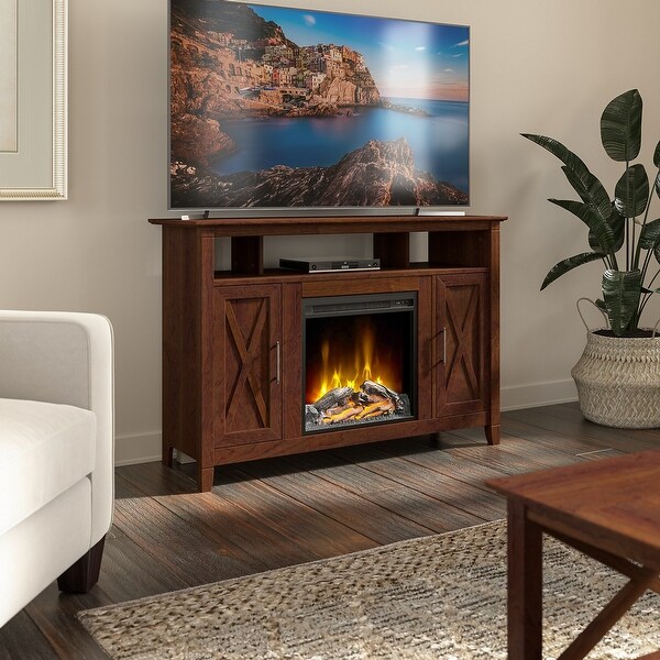 Tv stand with fireplace 55 inch discount