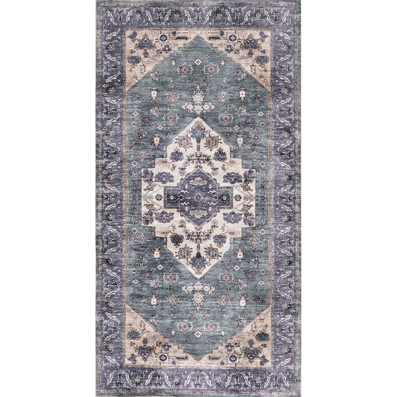 Washable Brilliance Persian Indoor Kitchen & Area Rug