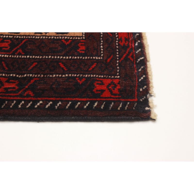 Teimani Tan Rug 2'11" x 4'7" - 2'11 x 4'7