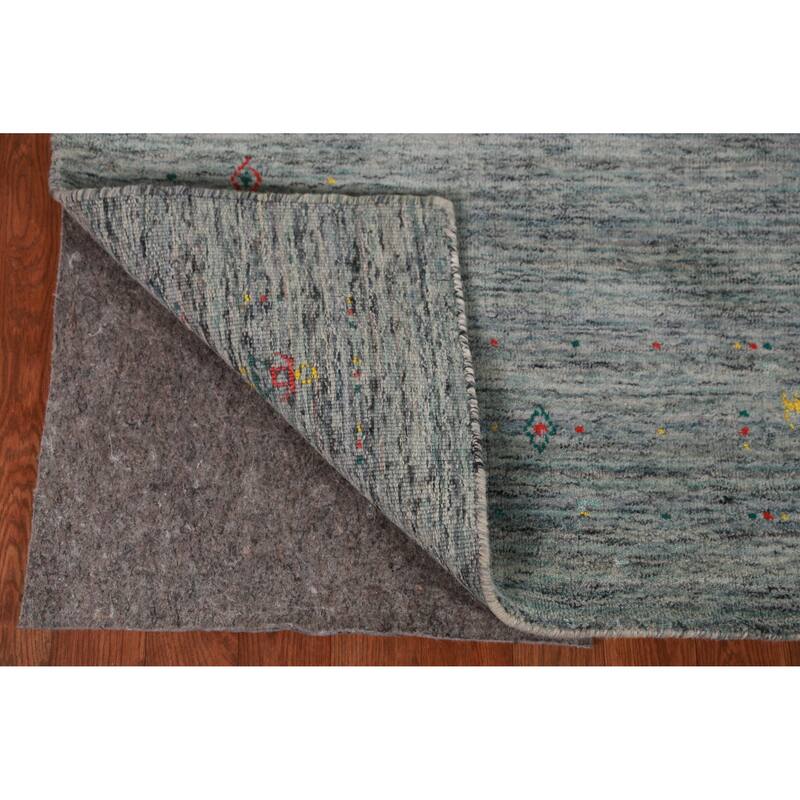 Hand Knotted Oriental 100% Wool Carpet Tribal Tribal Multi-Colored Gabbeh Area Rug - 7' 10'' X 5' 3''