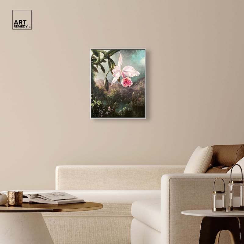 Orchid Blossoms 1873 Canvas by Art Remedy