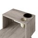 preview thumbnail 20 of 77, Carson Carrington Shorewood 4-piece Mid Century Modern Rectangular End Tables, Nesting Cocktail Table and TV Stand
