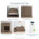 preview thumbnail 6 of 22, Child Craft Hampton Arch Top 4-in-1 Convertible Crib