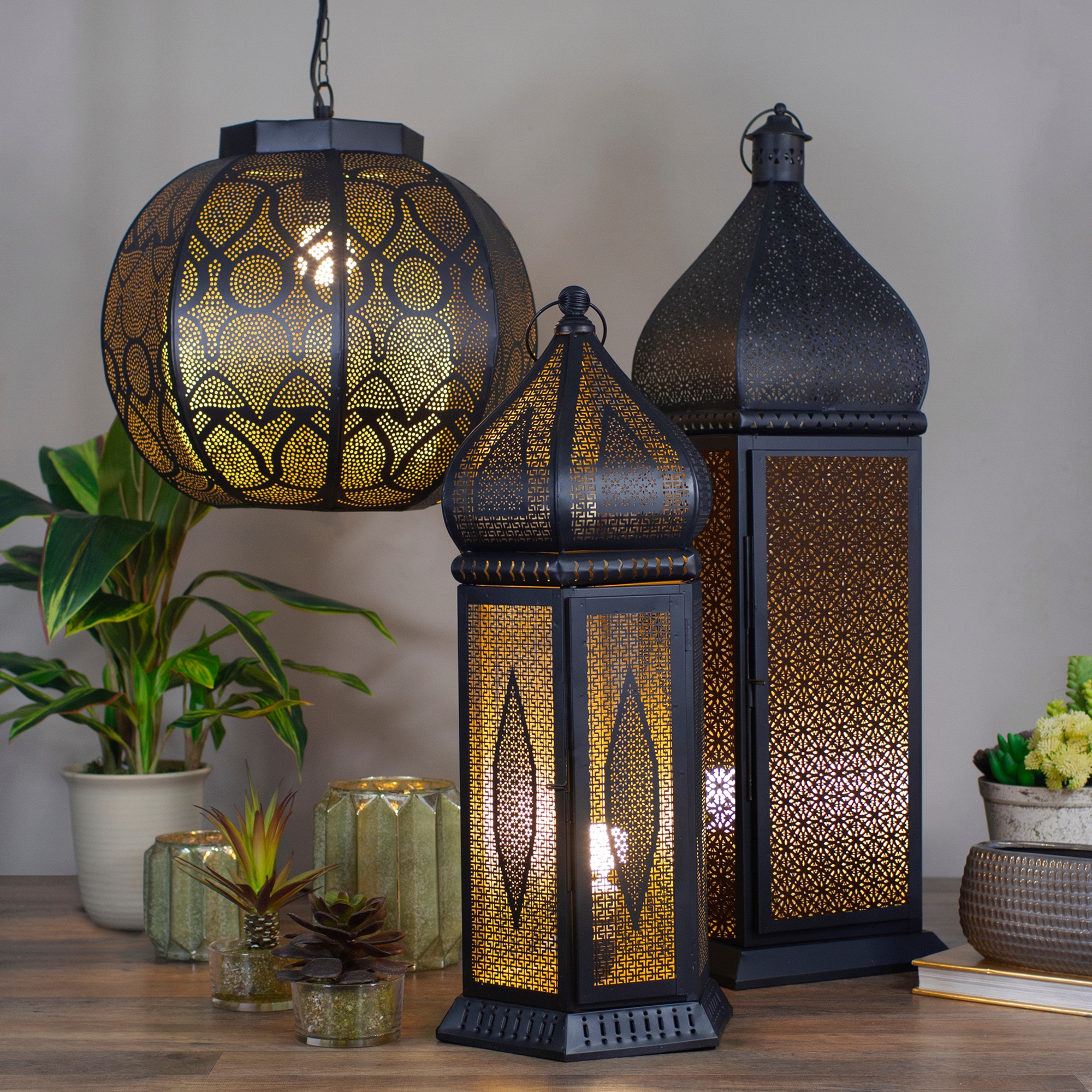 Moroccan jewelled floor lamp best sale