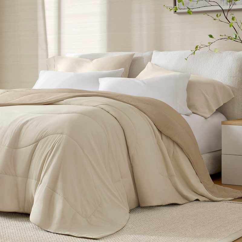 Harbor House Cool Touch Reversible Tencel Blanket - Full/Queen - Linen