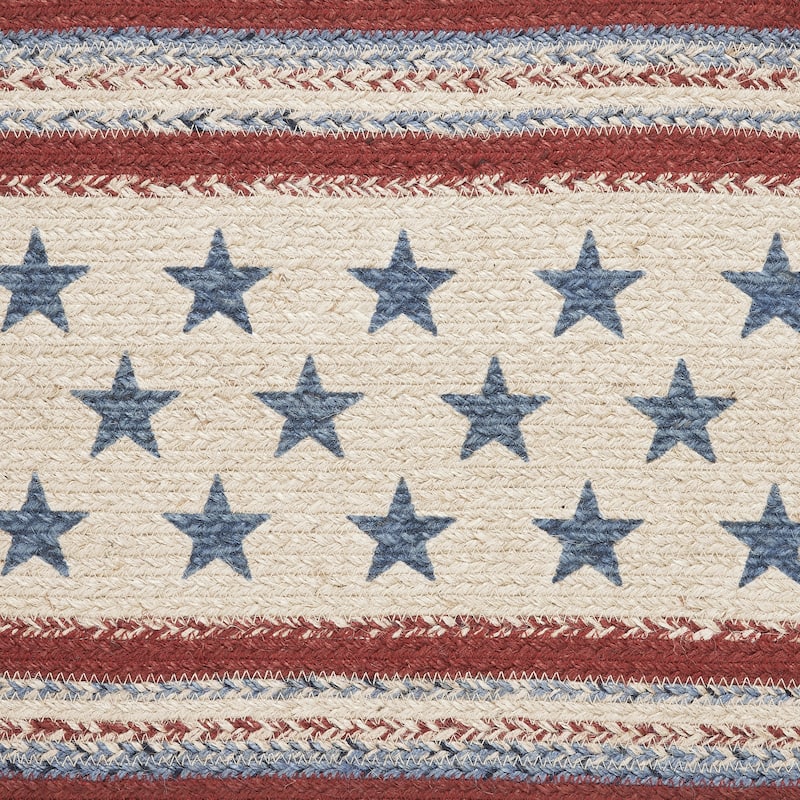 Celebration Jute Oval Runner 13x72