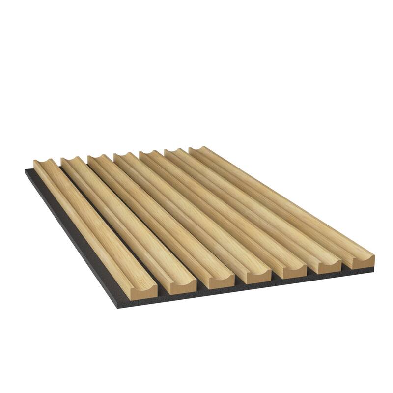 AcoustixPro Noise Cancelling Concave Small Slat Wall Panel (2 Pack)