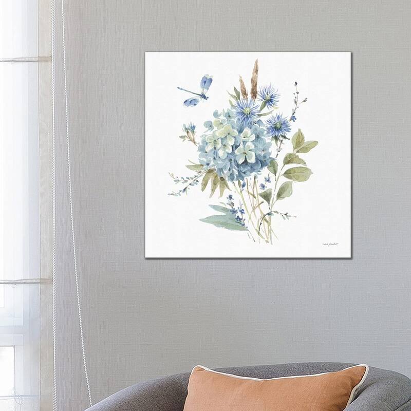 iCanvas "Bohemian Blue IVA" by Lisa Audit Canvas Print - 26x26x1.5
