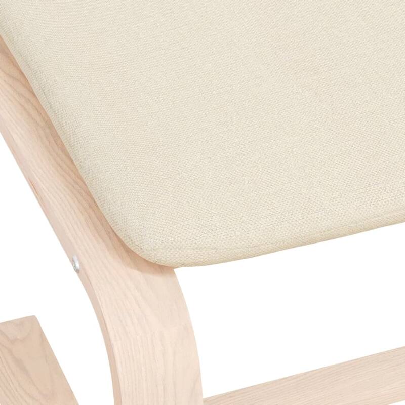 vidaXL Ottoman Footstool Pouf Hassock Stool Pouffe Living Room Seat Fabric - 20.1"x16.1"x15.7"