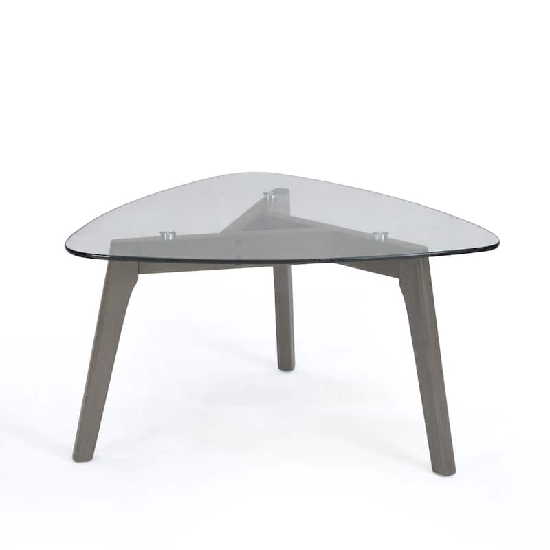 Wasco Indoor Wood and Glass Table Set by Christopher Knight Home