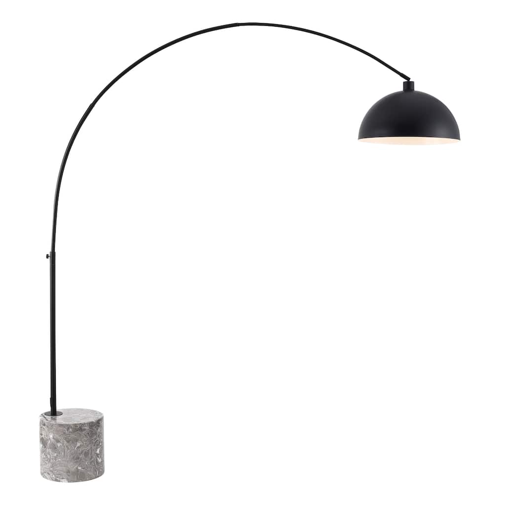 SAFAVIEH Couture Rosabellina 80-inch Marble Floor Lamp - 65"W x 14"D x 80"H