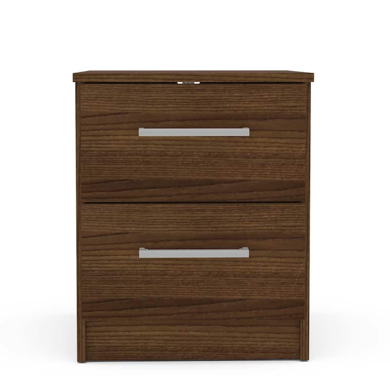Polifurniture Juliette Modern 2 Drawer Nightstand