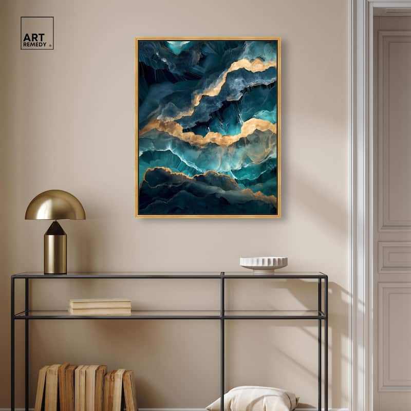 Power Edge I Canvas by Art Remedy
