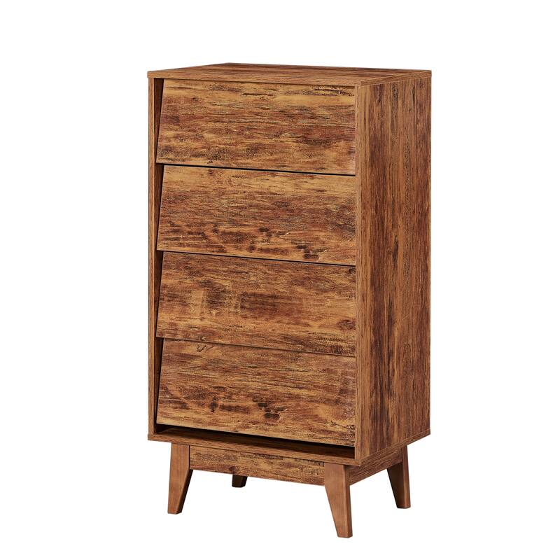 Double Dresser Features Vintage-style and Bevel Design