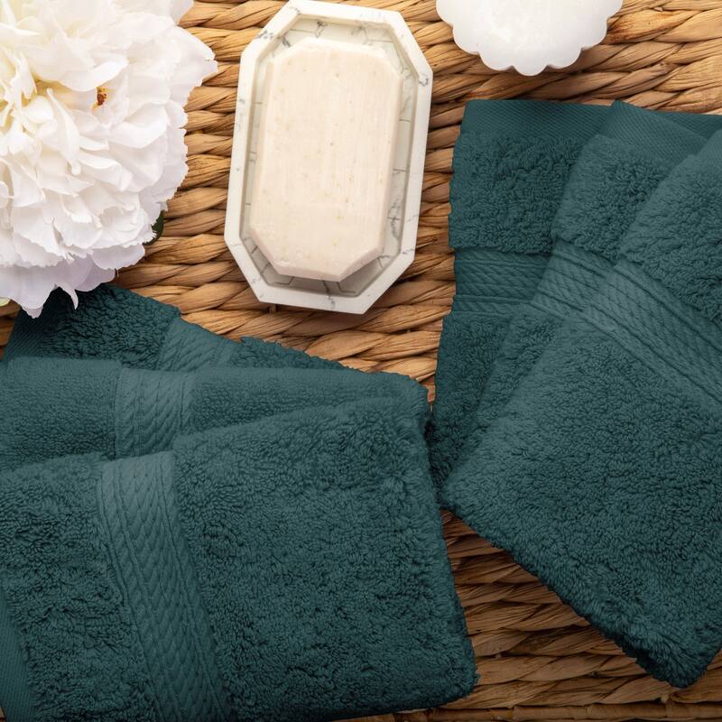 Superior Marche Egyptian Cotton 6 Piece Face Towel Set