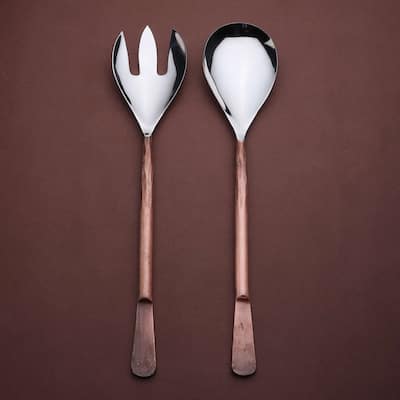 INOX Celia Salad Serving 2 Pc. Set