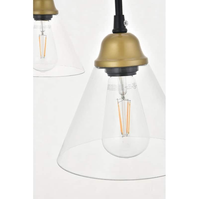 Histoire 3 light chrome Pendant
