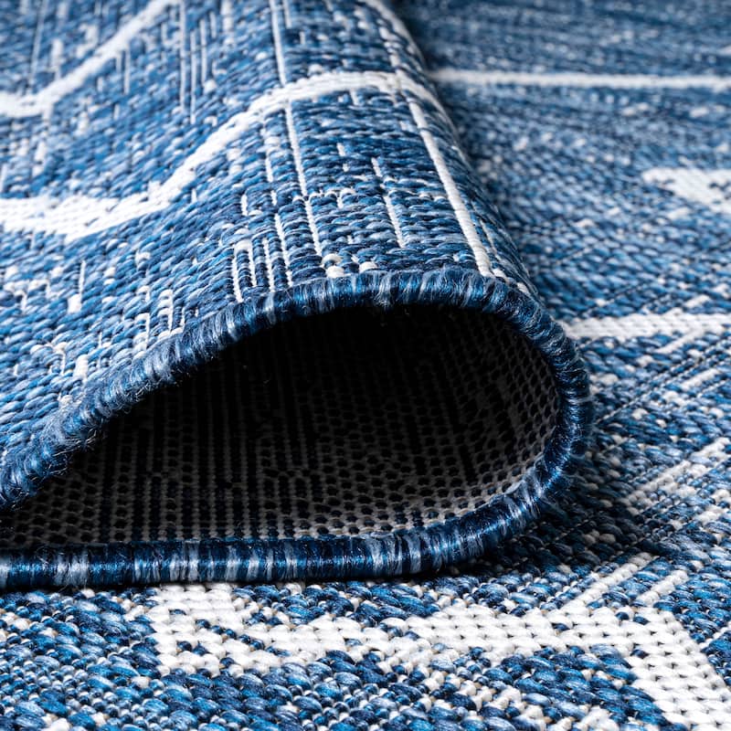 JONATHAN Y Derya Tribal Diamond Trellis Indoor/Outdoor Area Rug