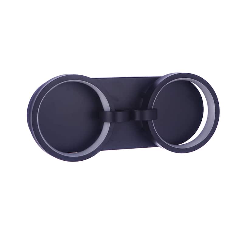 Craftmade 59302 Context 2 Light 16" Wide LED Vanity Light - Flat Black