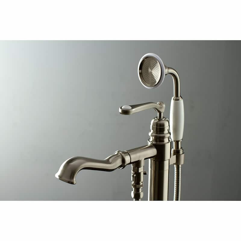 Kingston Brass Royale Freestanding Tub Faucet with Hand Shower