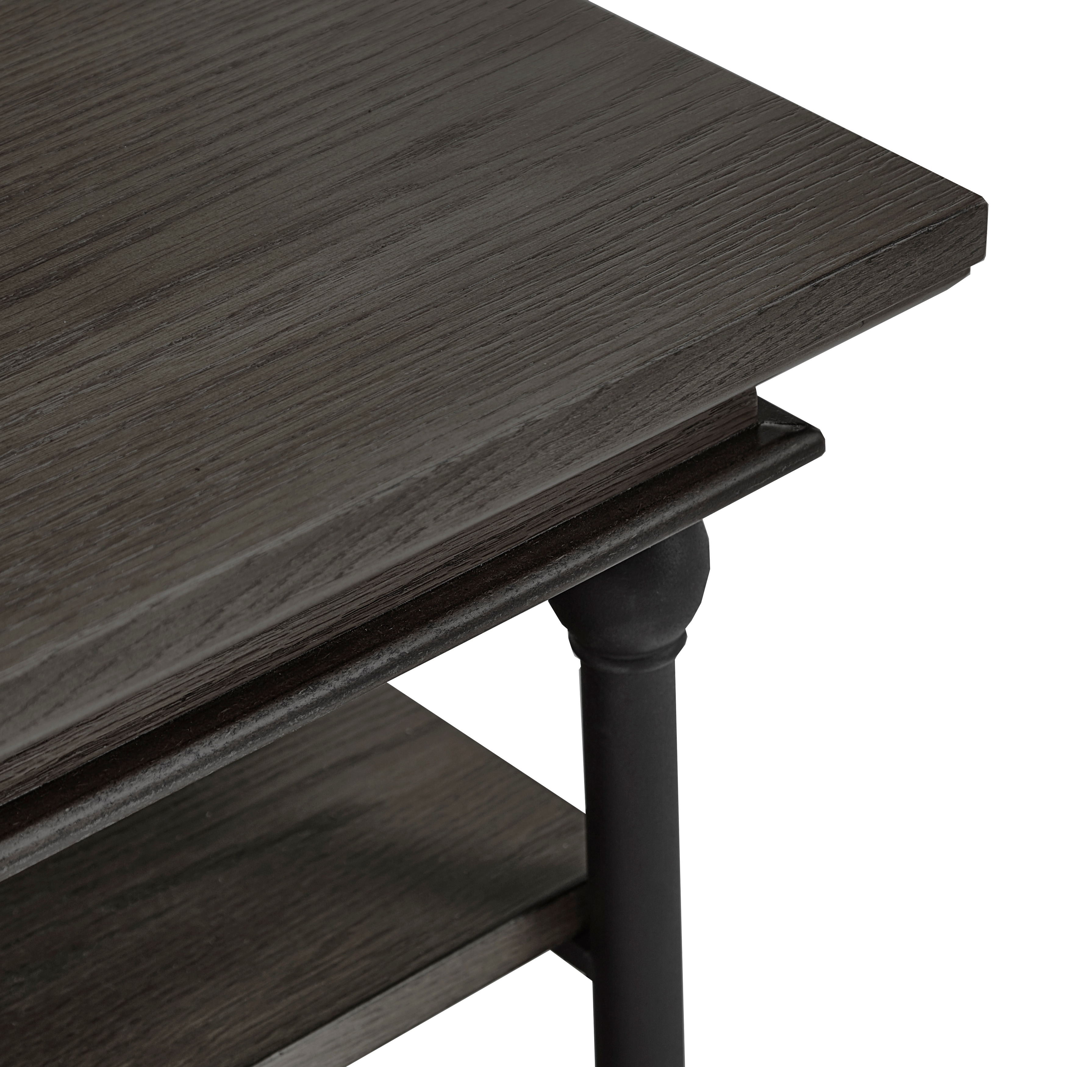 【cornice】COFFEE TABLE Barnstone Cornice Rectangle Storage Shelf Coffee Table by
