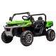 preview thumbnail 31 of 95, Electric 24V Ride-On Dump Truck for Kids, 2 Seater with Remote Control, Non-Slip Tires, and Storage Space