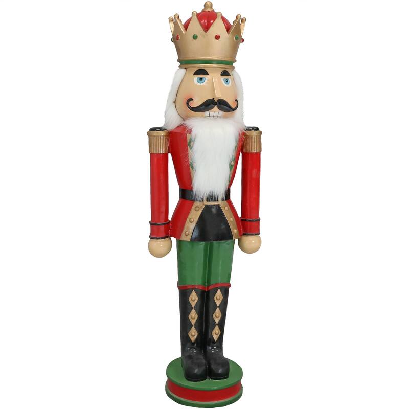 Matthias the Nutcracker Prince - 37-Inch Christmas Decor - Polyresin