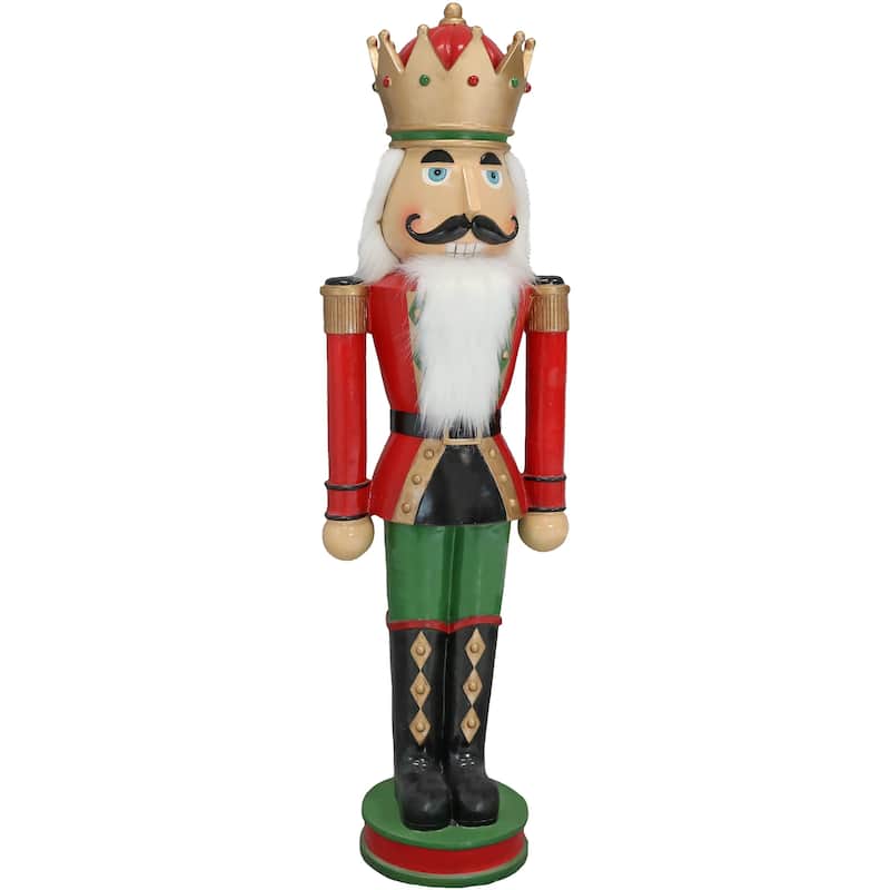 Matthias the Nutcracker Prince - 37-Inch Christmas Decor - Polyresin