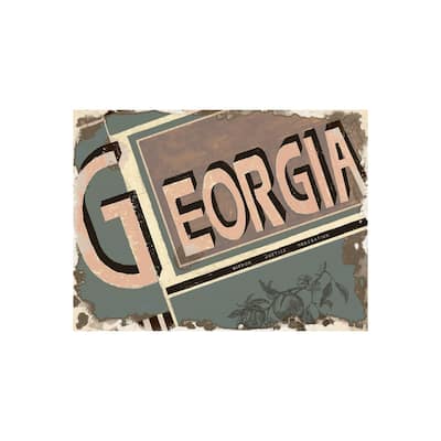 Georgia (40 x 30) Canvas Art Print