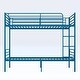 preview thumbnail 6 of 13, Bunk Bed Twin Over Twin with Ladder and high Guardrail,Detachable Bunk Beds