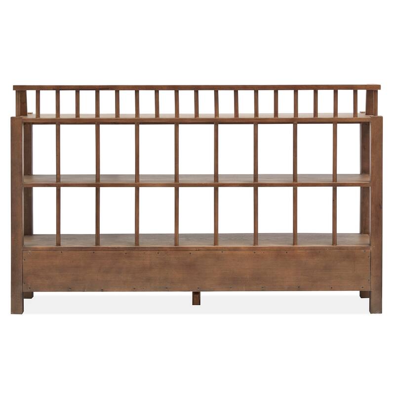 Magnussen Home Lindon Belgian Wheat Server - 68''W x 17''D x 42''H